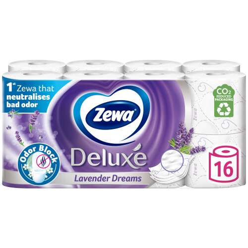 Zewa Deluxe Lavendel Träume 3 Lagen Toilettenpapier 16 Rollen