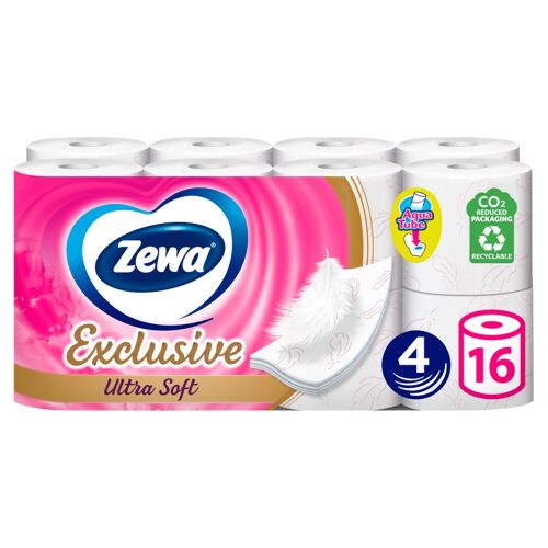 Zewa Exclusive Ultra Soft 4 rétegű Toalettpapír 16 tekercs 120362902
