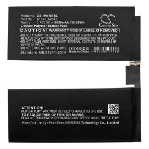 Cameron Sino A1876 csere akkumulátor iPad Pro 12.9 (2018) készülékhez - Tablet akkumulátor