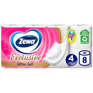 Zewa Exclusive Ultra Soft 4lagiges Toilettenpapier 8 Rollen 94524511 Toilettenpapier