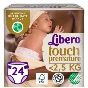 Libero Touch Nadrágpelenka 0-2,5kg Newborn (24db) 45558382 "-25kg"  Pelenka - 24 db - 28 db