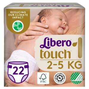Libero Touch Nadrágpelenka 2-5kg Newborn 1 (22db) 87886352 "-6kg;-9kg"  Pelenka
