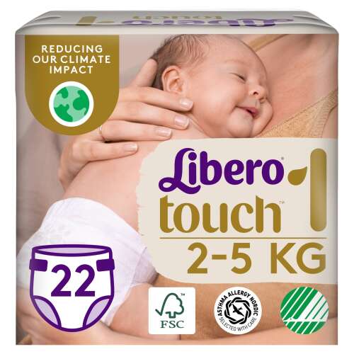 Libero Touch Windeln 2-5kg Newborn 1 (22 Stück)