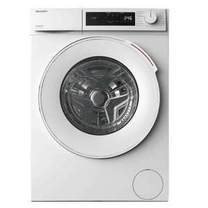Sharp ES-NFA6102WD-EE Elöltöltős Mosógép 6 kg, 1000 ford./perc, 15 program, D energiaosztály, Fehér
