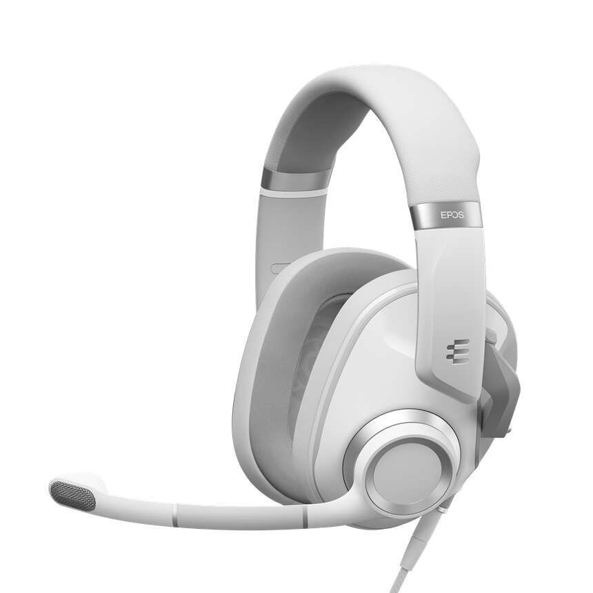 Epos sennheiser h6pro vezetékes gaming headset - fehér
