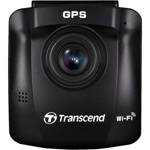 Автомобилна камера Transcend DrivePro 250, преден изглед, с GPS и Wi-Fi