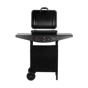 Teesa TSA0080 BBQ 2000 Gasgrill mit offenem Deckel, Grillrost sichtbar - Tischgrills