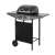 Teesa TSA0080 BBQ 2000 gázgrill zárt fedéllel, elülső nézet