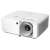 Optoma ZH420 3D projector, white, angled view