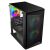 Logic Atos ARGB Gaming PC Gehäuse mit ARGB Lüfter