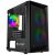 Logic Atos ARGB Gaming PC Gehäuse mit RGB-Lüfter und transparentem Seitenteil