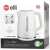 Eldom Elli C280B cordless kettle packaging, highlighting the diamond design and eco-friendly features