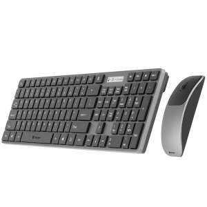 Tracer RF Nano Wireless Keyboard and Mouse Combo, Black/Grey - Tracer Keyboard
