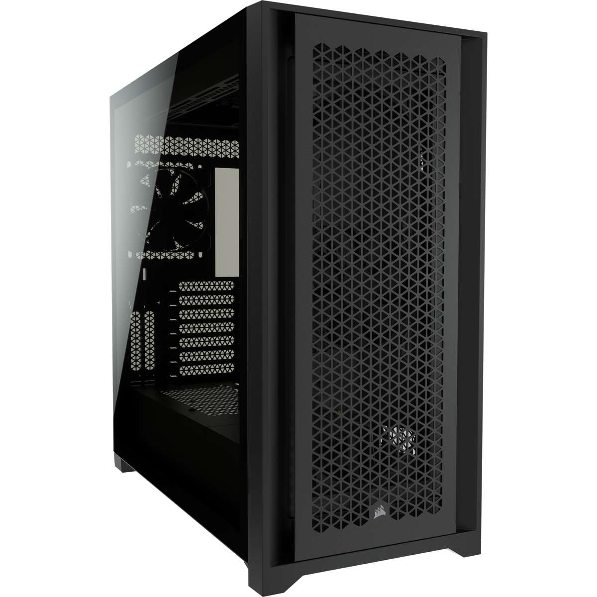 Corsair 5000d airflow edzett üveg számítógépház - fekete