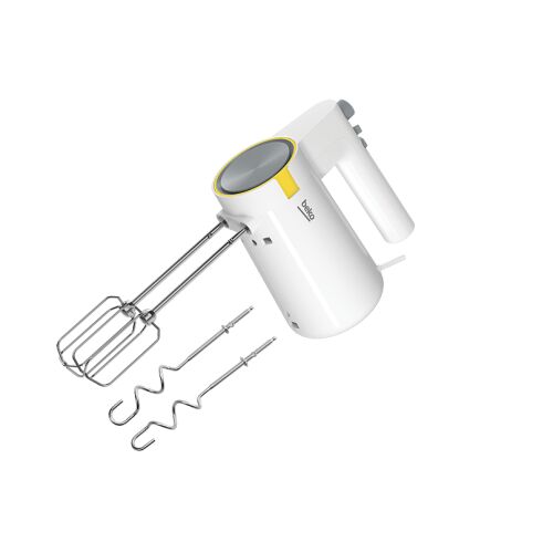 Beko HMM 62404 W weißer Handmixer mit Rührbesen