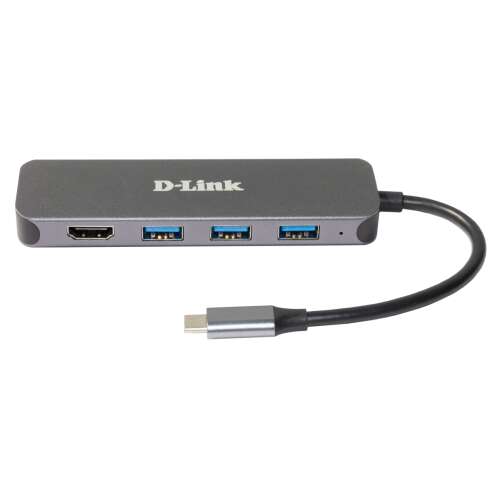 D-Link DUB-2333 USB-C Hub Docking - 3x USB 3.0, HDMI 4K 73077999