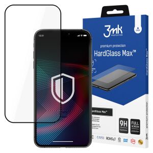 3mk HardGlass Max Apple iPhone 14 Pro Tempered Glass Screen Protector 138128142 - 3MK Screen Protector