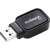 Edimax EW-7611UCB AC600 Wireless USB Adapter, schwarz, schräge Ansicht