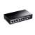 Cudy GS108 Switch Gigabit cu 8 porturi, negru, vedere din unghi