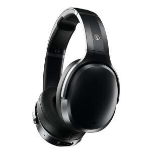 Skullcandy Hesh ANC wireless headphones, black, angled view - Peripheral