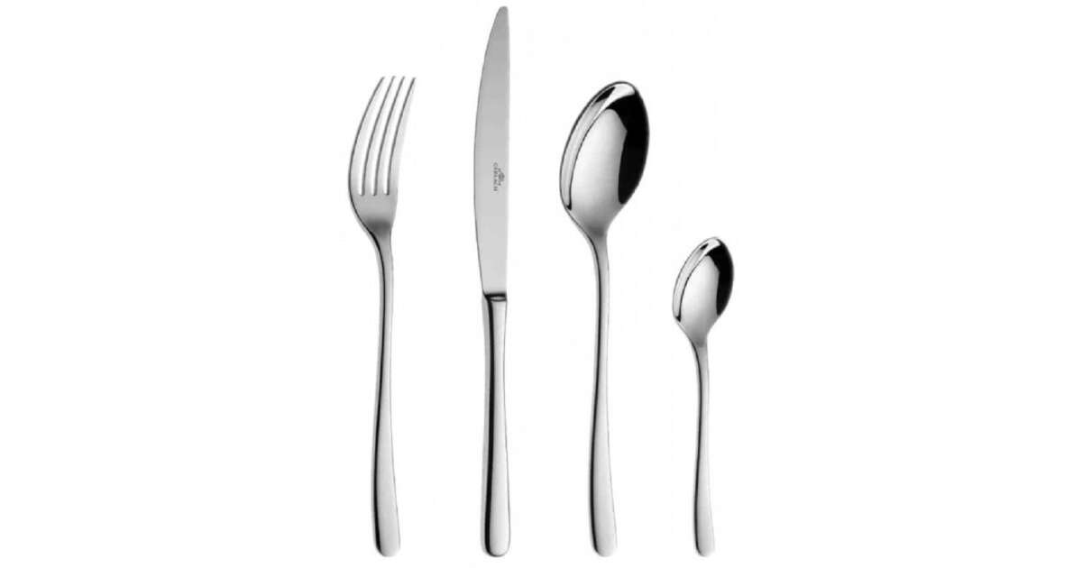 Teures Edelstahl Silber Besteck Set mit hand geschmiedeten Griff für Home Weddin