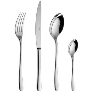 Gerlach Muza Besteckset, 24-teilig, Edelstahl, modernes Design - Besteck-Sets