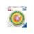 Pudełko z 500-elementową układanką Ravensburger Circle of Colors, kolorowy wzór pizzy