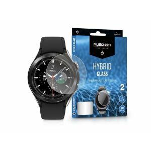 MyScreen Protector Hybrid Glass for Samsung Galaxy Watch 4 Classic 46mm, screen protection - Smart watch display protection film