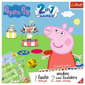 Peppa Pig 2 u 1 društvena igra set - Trefl
