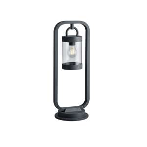 TRIO 504160142 Säulenleuchte Zambezi 28W E27 anthrazit 72060963 - Lampe de podea pentru exterior