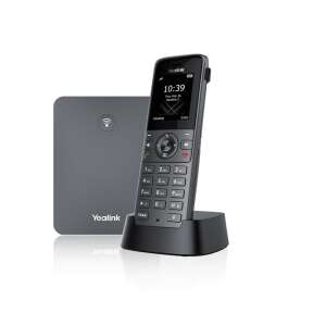 Telefon VoIP Yealink W73P DECT, czarny, ze stacją bazową - Sprzęt VoIP