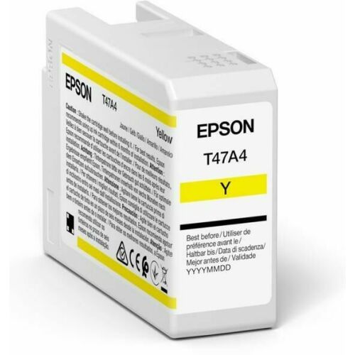 Epson T47A4 eredeti tintapatron sárga 180913444 - Tintapatron