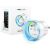 Fibaro Wall Plug intelligenter Stecker mit Smartphone, 2500W, Fernbedienung