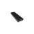 IcyBox IB-183M2 M.2 SSD Gehäuse, schwarz, schräge Ansicht mit Anschlüssen