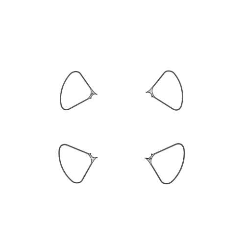 DJI Phantom 4 Pro Obsidian propeller guards, 4 pack