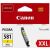 Canon CLI-581XXL Yellow Ink Cartridge Packaging