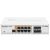 MikroTik CRS112-8P-4S-IN Gigabit Cloud Switch Vorderansicht mit 8 PoE-Ports und 4 SFP-Ports