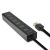 Angled view of Axagon 7-Port USB 3.0 Hub