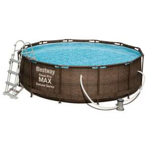 Bestway Steel Pro MAX Deluxe 366x100cm Fémvázas medence létrával és szivattyúval