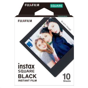 Fujifilm Instax Square Black Instantný film - 10 listov - Fotopapiere