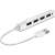 Speedlink Snappy Slim USB 2.0 Hub, 4 port, white