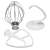 KitchenAid Artisan Stand Mixer Attachments: Wire Whip, Dough Hook, Flat Beater