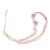 Guess Guess zawieszka GUSTSHPP Phone Strap rózowy/pink Beads Shell 72069289