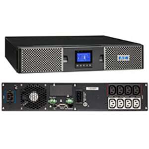EATON 9PX1500IRT2U Rack 2U/Tower 1500VA/1500W USV, Vorder- und Rückseite - Unterbrechungsfreie Stromversorgungen