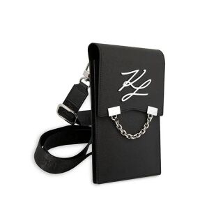 Universelle Handytasche Karl Lagerfeld KLWBSAKLCK (Autograph Chain  schwarz) 144923460 - Karl Lagerfeld Handyhüllen