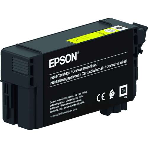 Epson T40D4 Žuta tinta za pisač, 50ml, za pisače SureColor SC-T2100, SC-T3100, SC-T3100M, SC-T3100N, SC-T5100, SC-T5100M, SC-T5100N