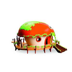 Sekiguchi Monchhichi Deluxe Haus Spielset, Seitenansicht des Hauses - Silverlit