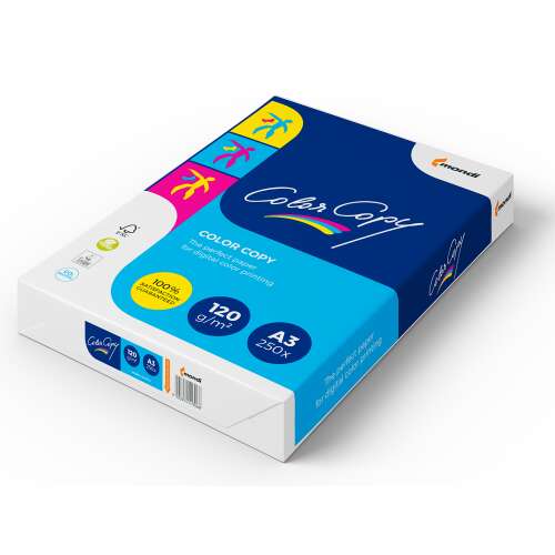 MONDI Color Copy A3 120g másolópapír, 250 lap/csomag