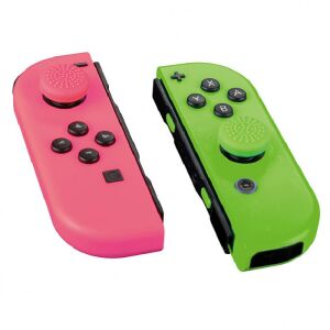 Venom pink and green thumb grips for Nintendo Switch controllers - Gaming Console Accessory