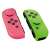 Venom VS4917 pink and green analog stick caps for Nintendo Switch controller (4 pack)